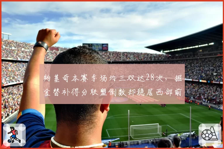 约基奇本赛季场均三双达28次，掘金替补得分联盟倒数却稳居西部前三